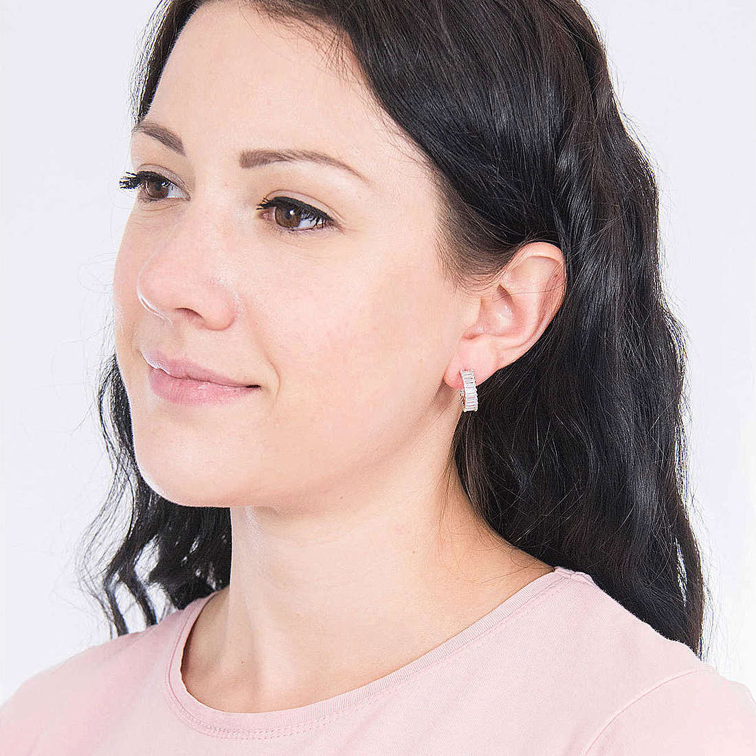 GioiaPura earrings woman INS028OR673 wearing