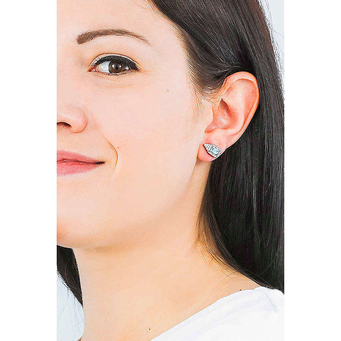 GioiaPura earrings woman INS028OR831RHAQ wearing