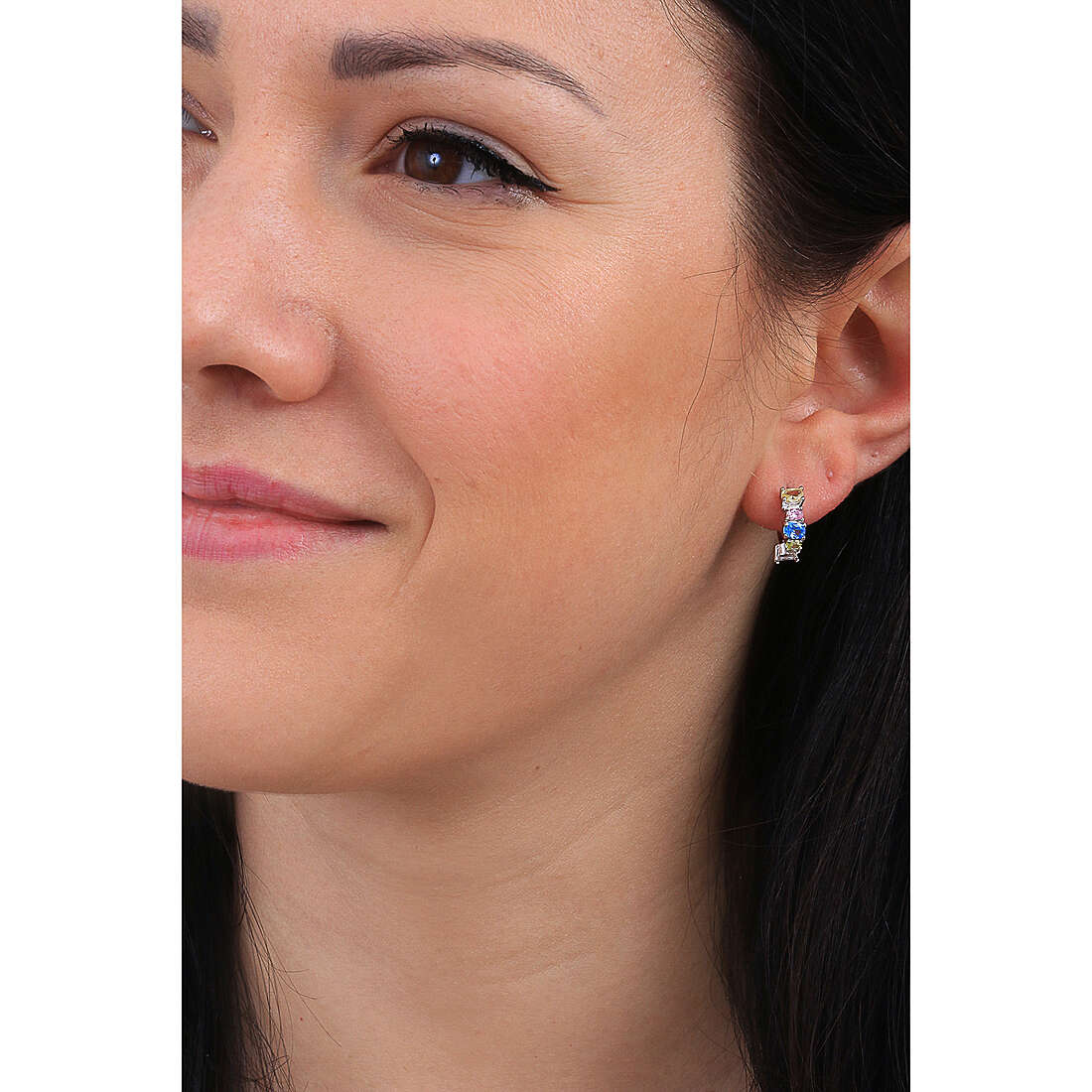 GioiaPura earrings woman INS029OR145RHMU wearing