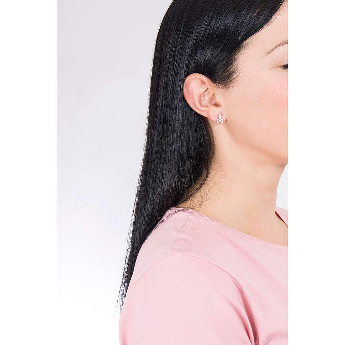 GioiaPura earrings woman INS052OR012 wearing