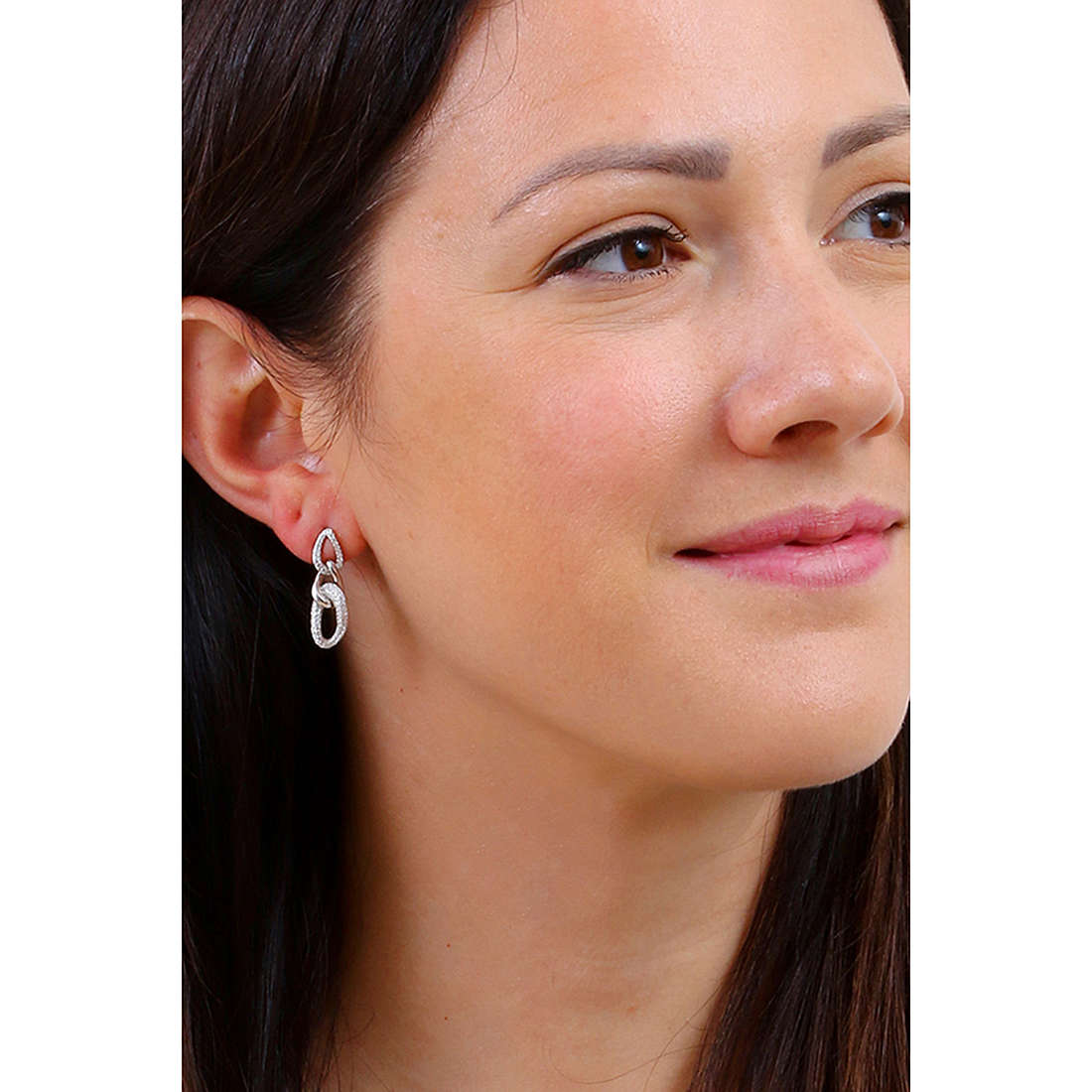 GioiaPura earrings woman INS058OR055 wearing