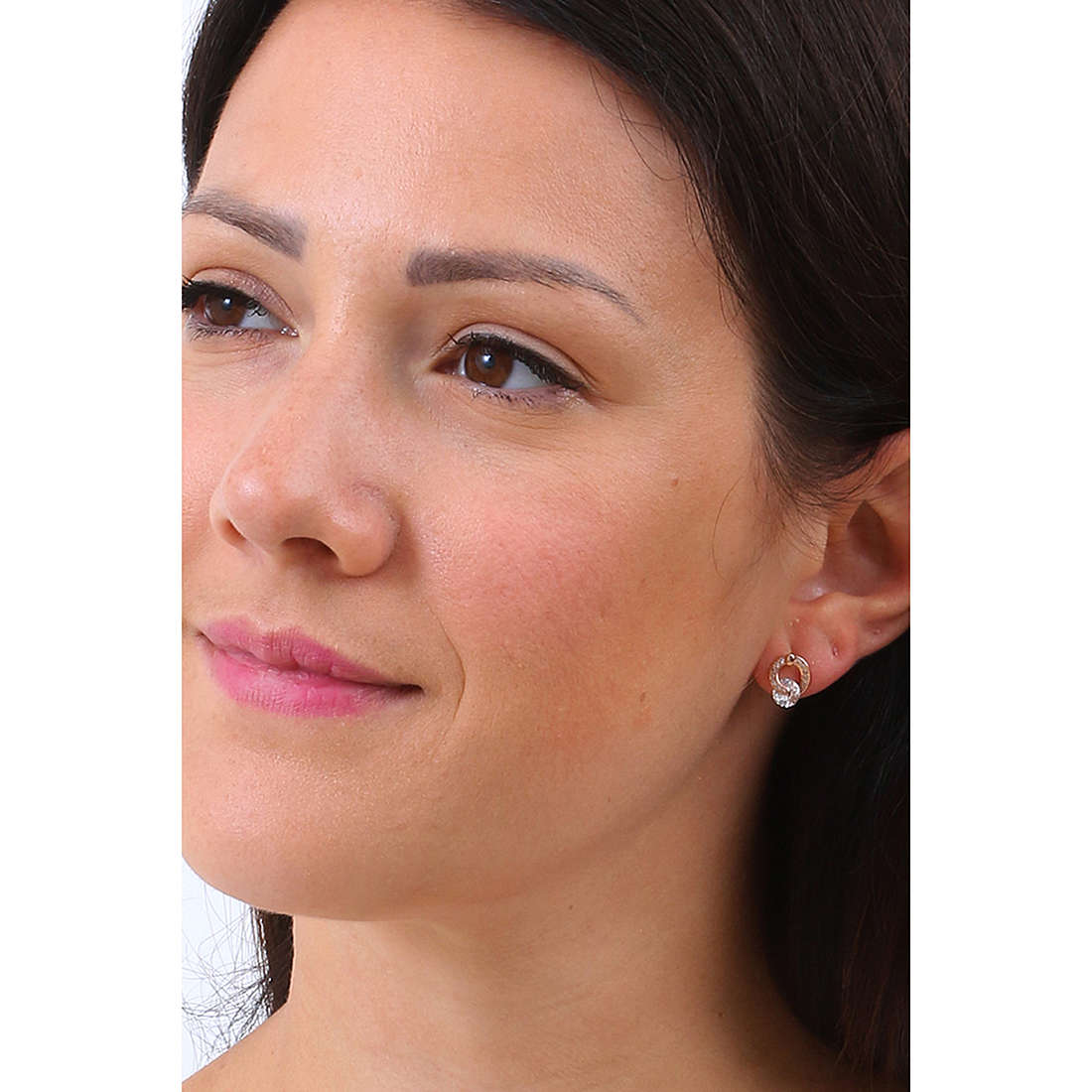 GioiaPura earrings woman INS083OR001RS photo wearing