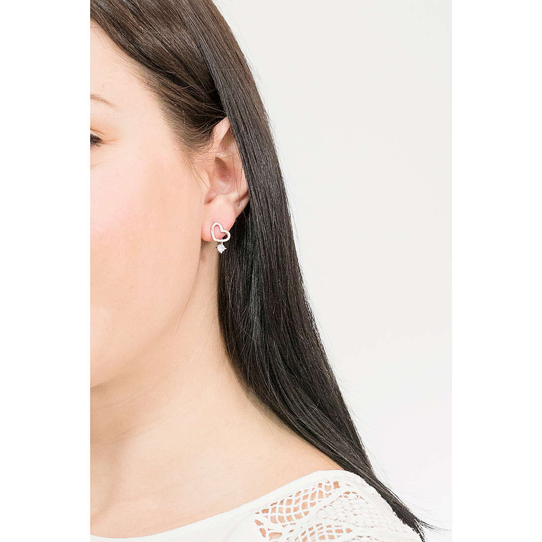 GioiaPura earrings woman INS115OR005 wearing