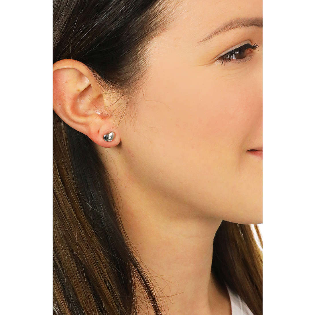 GioiaPura earrings Oro 375 woman GP9-S250583 wearing