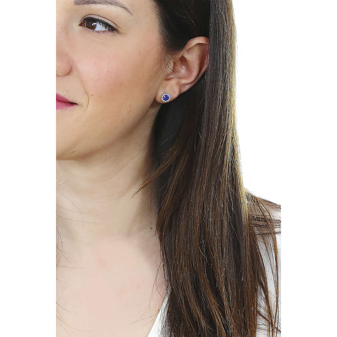 GioiaPura earrings Oro 375 woman GP9-S253183 wearing