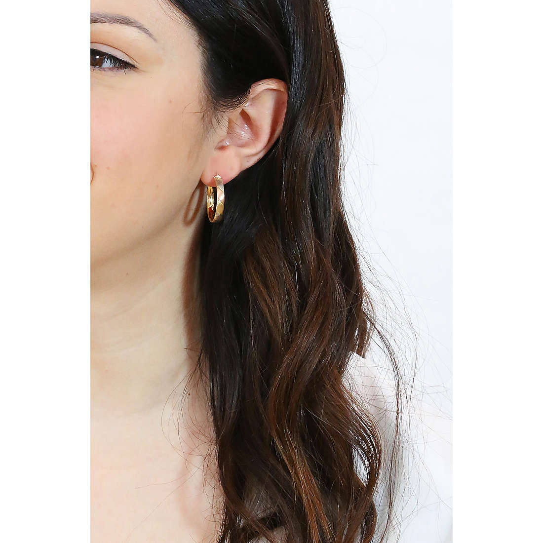GioiaPura earrings Oro 750 woman GP-S124793 wearing