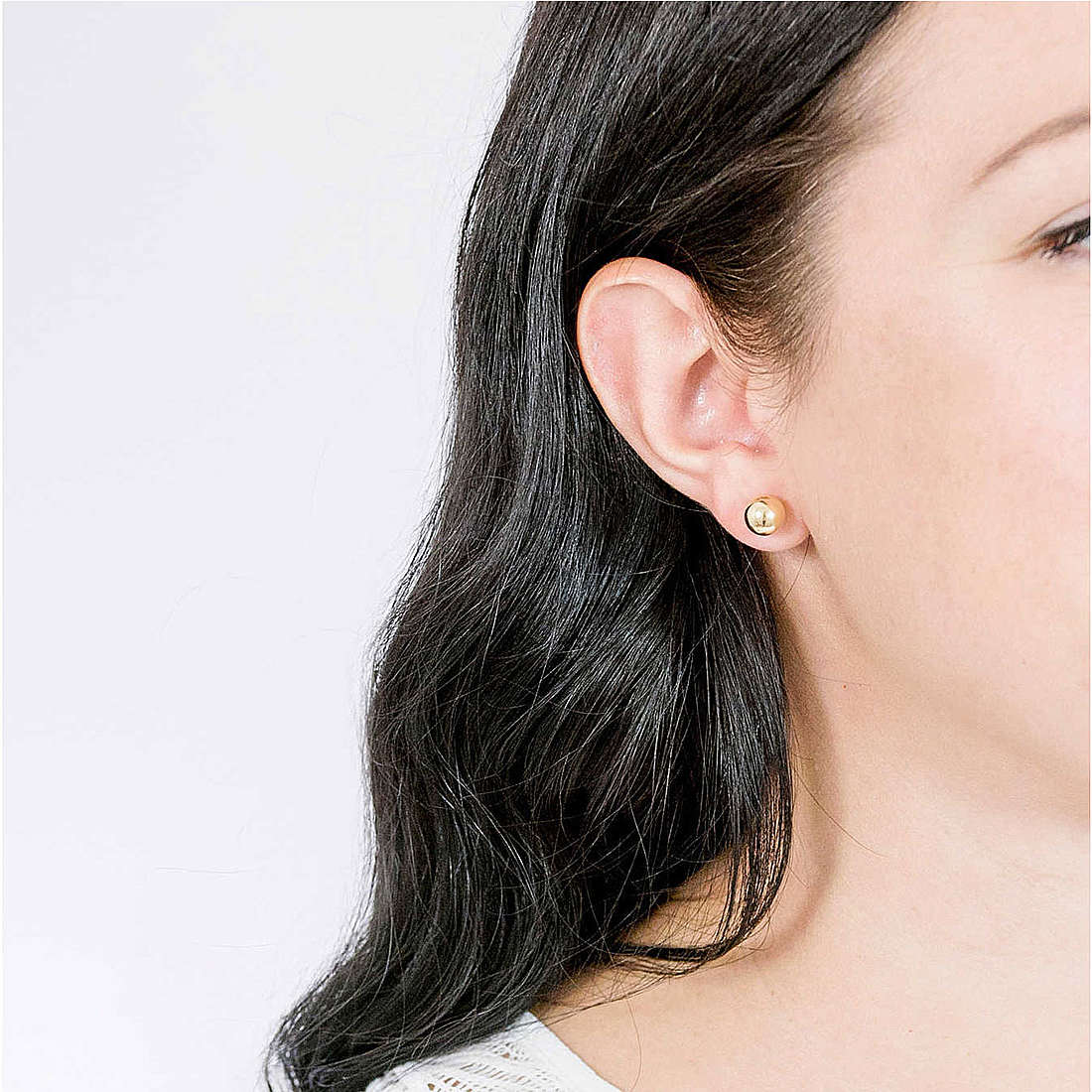 GioiaPura earrings Oro 750 woman GP-S132099 wearing