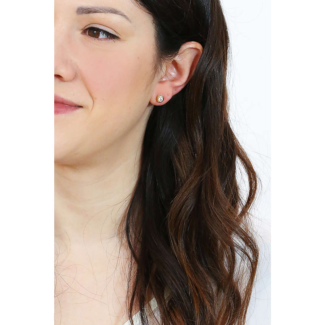 GioiaPura earrings Oro 750 woman GP-S137311 wearing