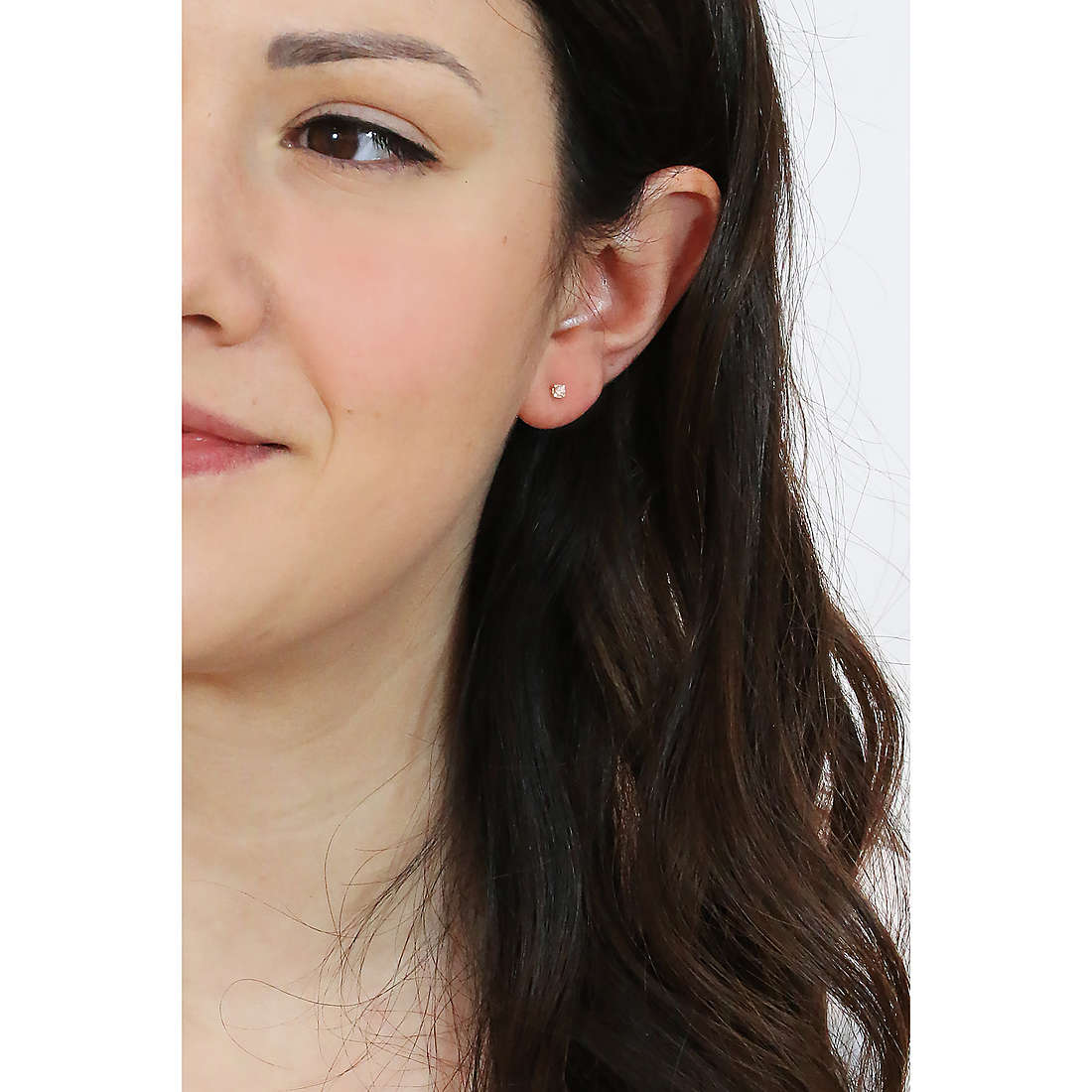 GioiaPura earrings Oro 750 woman GP-S137637 wearing