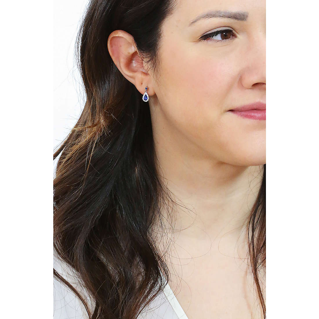 GioiaPura earrings Oro 750 woman GP-S152084 wearing
