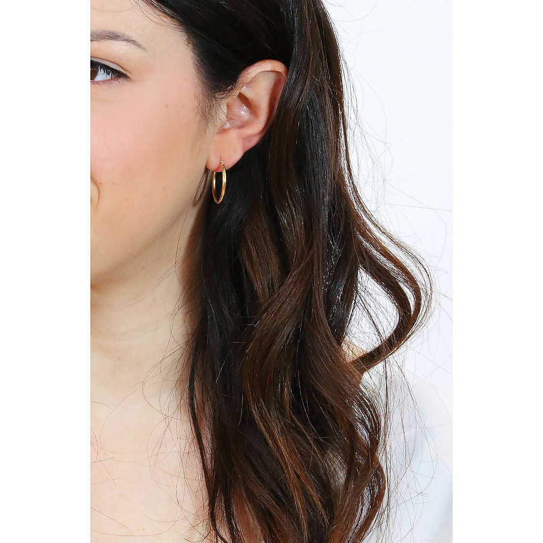 GioiaPura earrings Oro 750 woman GP-S152631 wearing