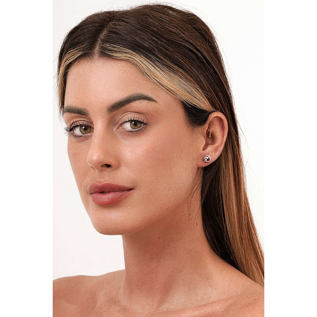 GioiaPura earrings Oro 750 woman GP-S154272 wearing