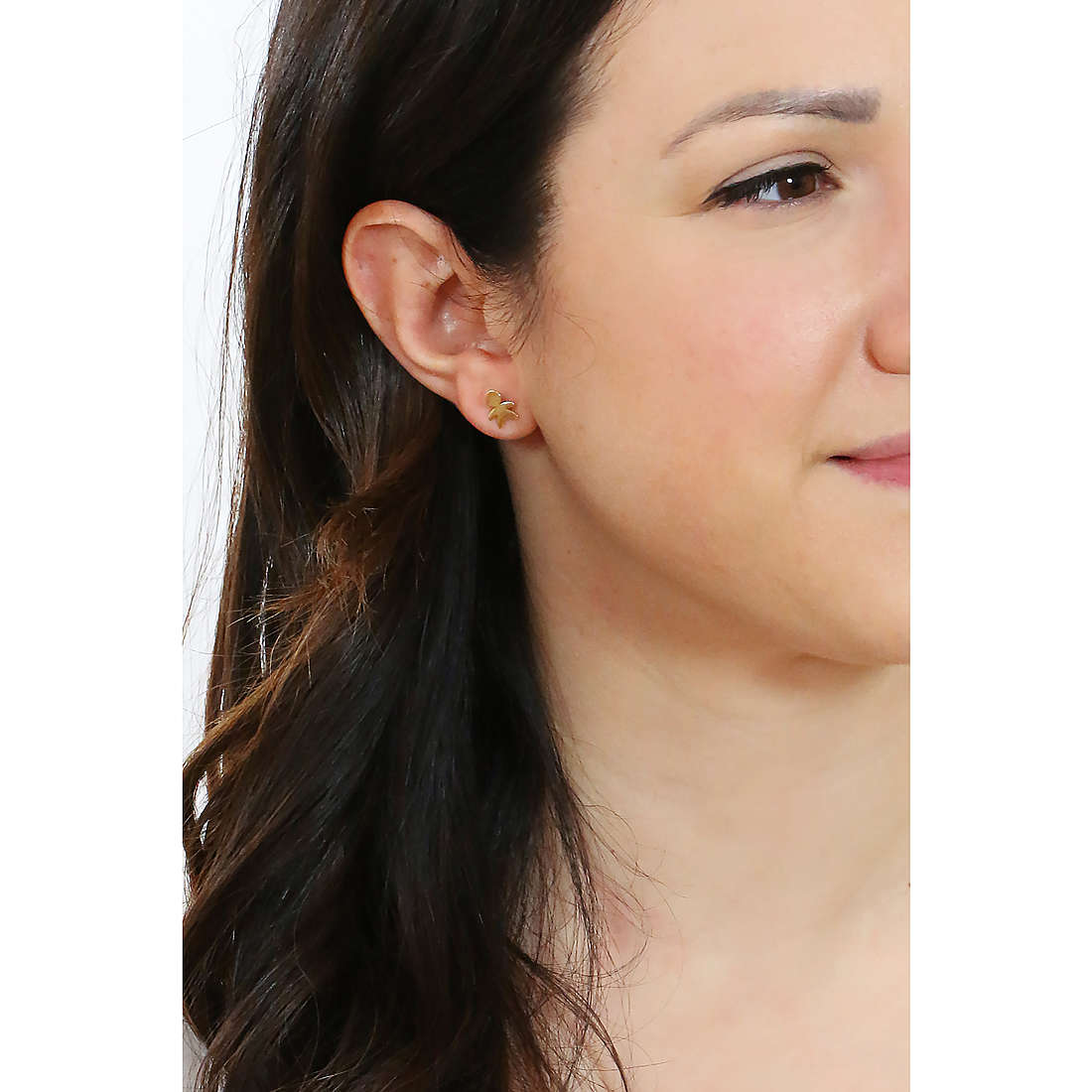 GioiaPura earrings Oro 750 woman GP-S164734 wearing