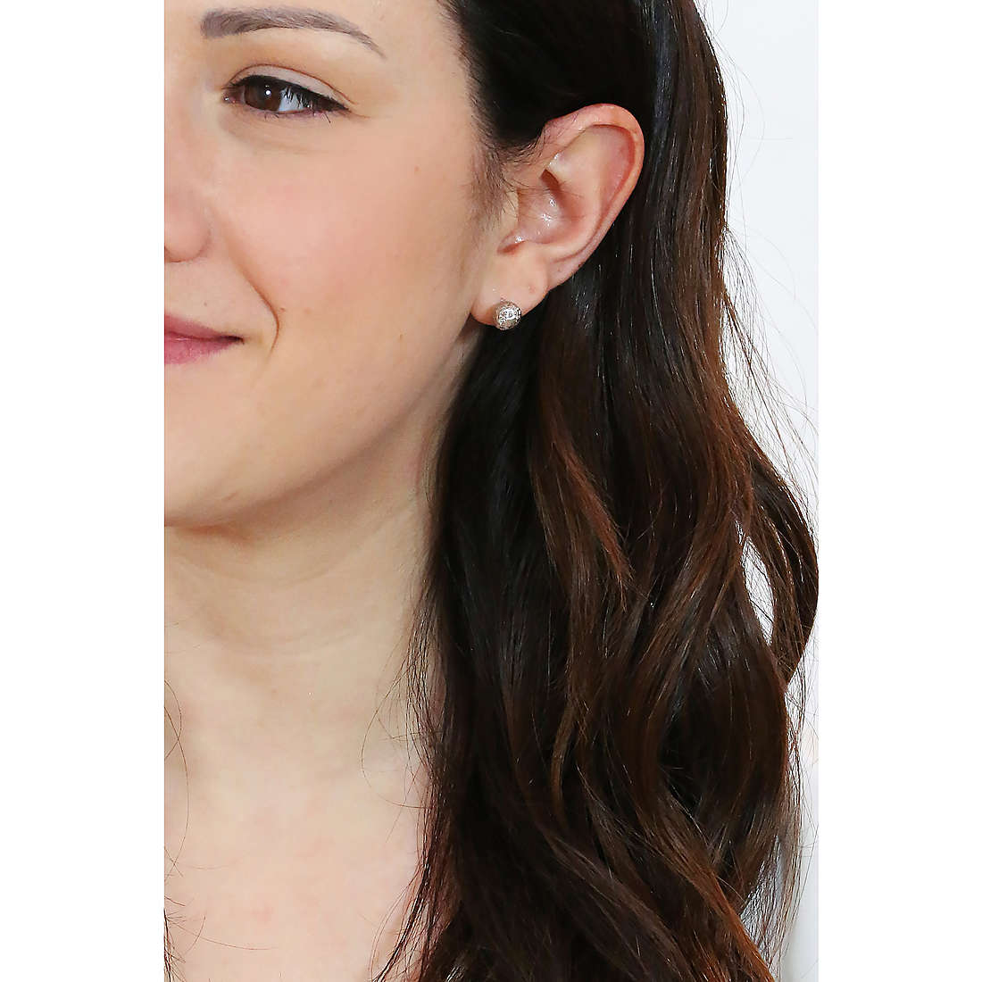 GioiaPura earrings Oro 750 woman GP-S170360 wearing