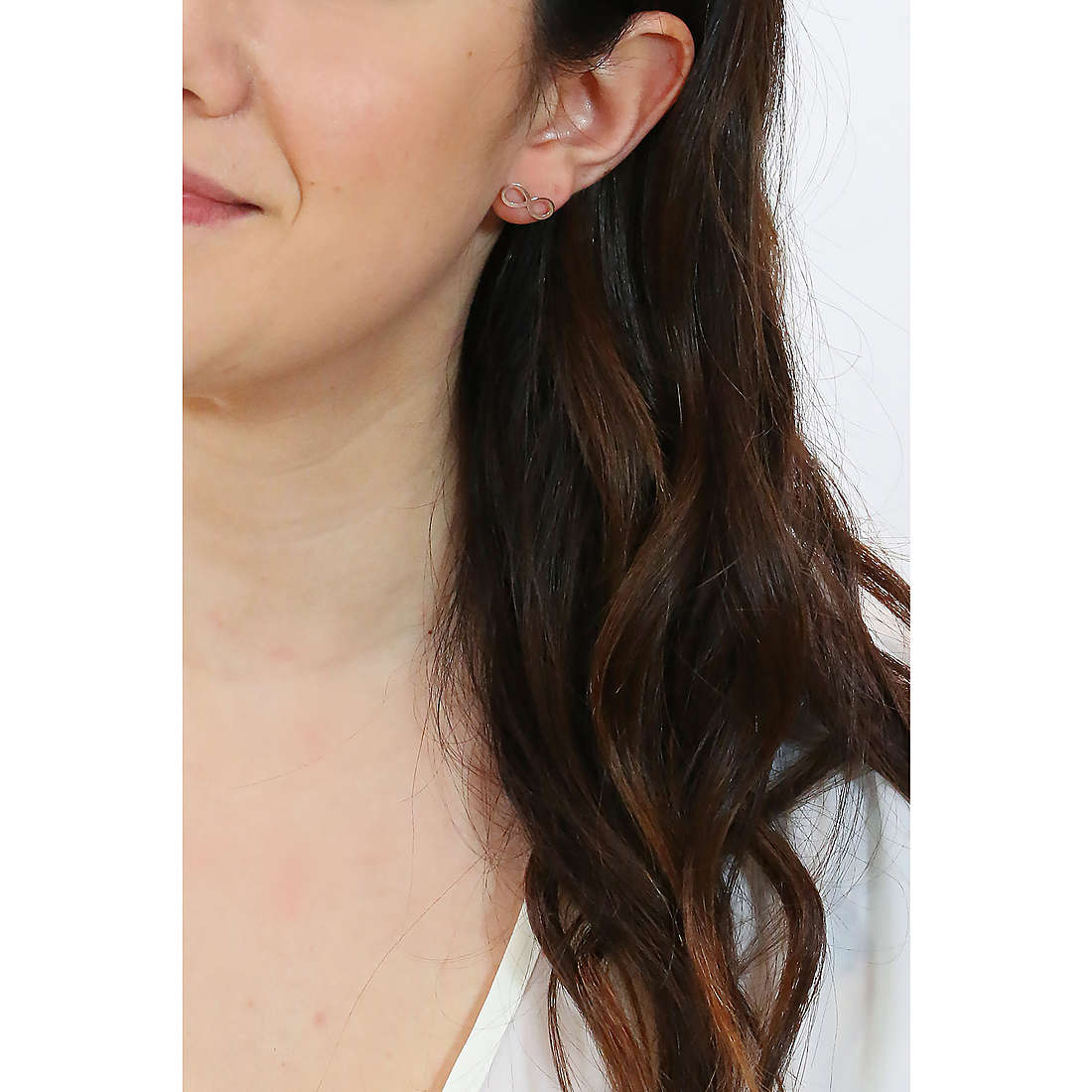 GioiaPura earrings Oro 750 woman GP-S172213 wearing