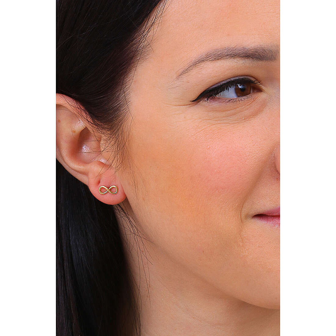 GioiaPura earrings Oro 750 woman GP-S174219 wearing