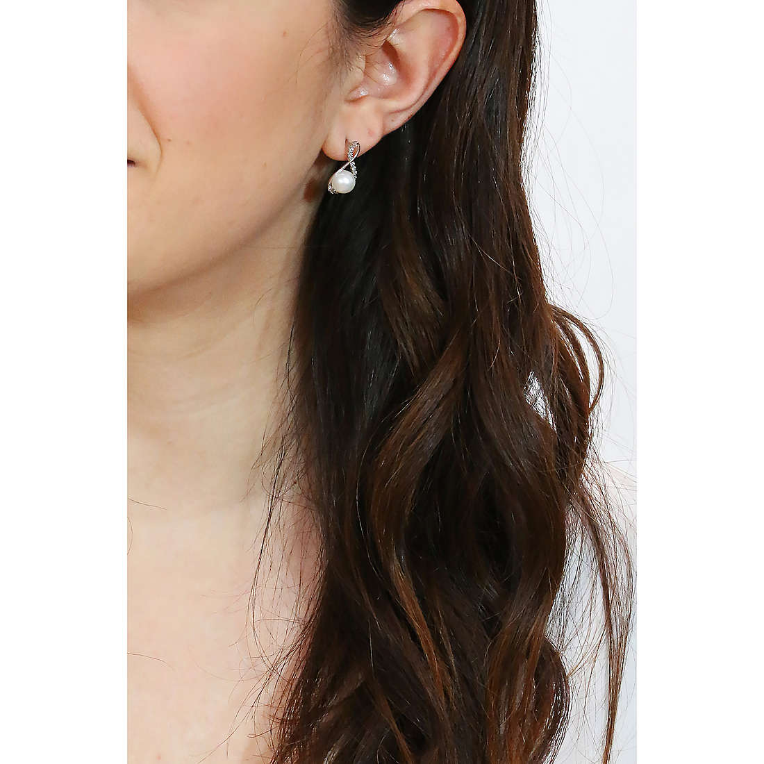 GioiaPura earrings Oro 750 woman GP-S177448 wearing