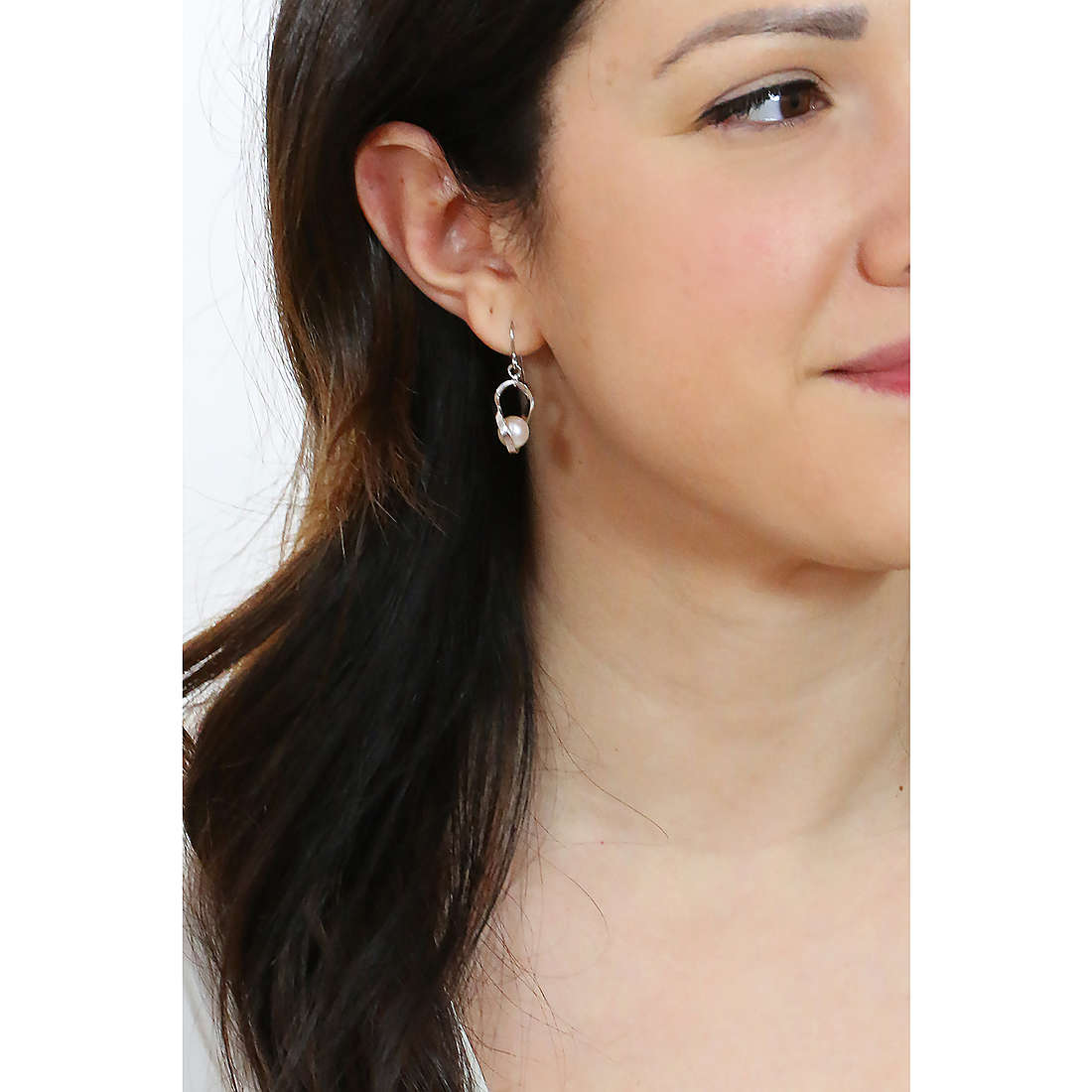 GioiaPura earrings Oro 750 woman GP-S191760 wearing