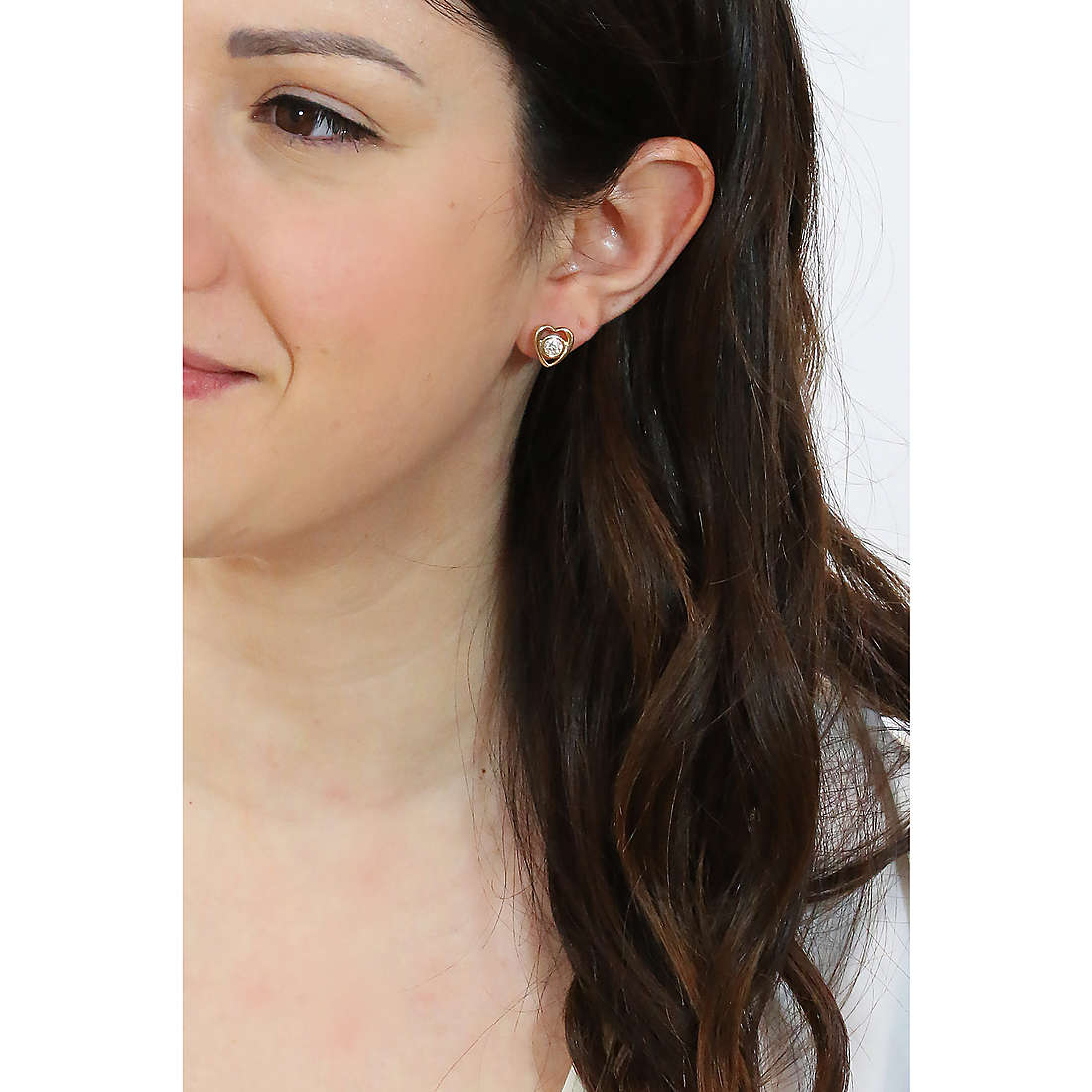 GioiaPura earrings Oro 750 woman GP-S214052 wearing
