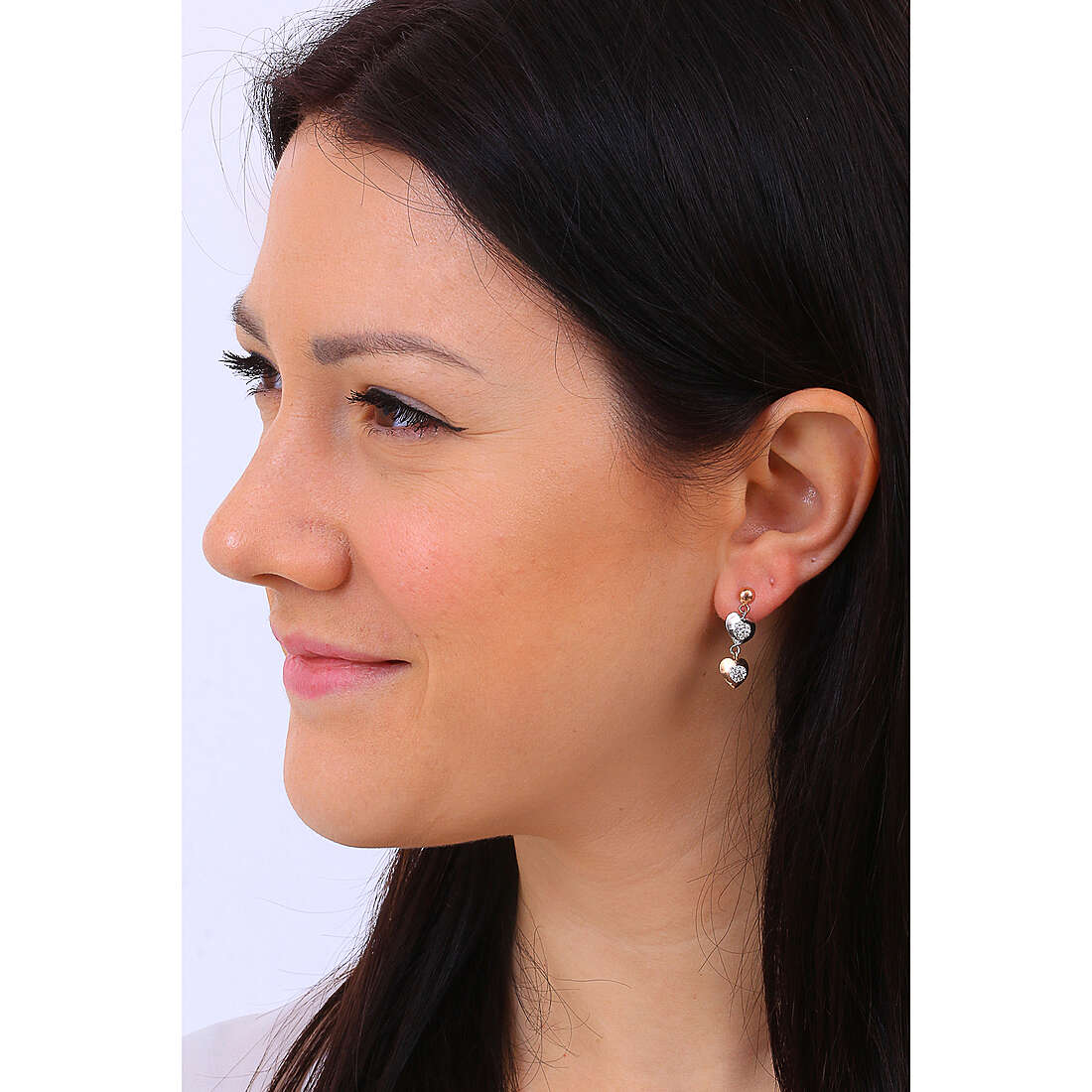 GioiaPura earrings Oro 750 woman GP-S214756 wearing