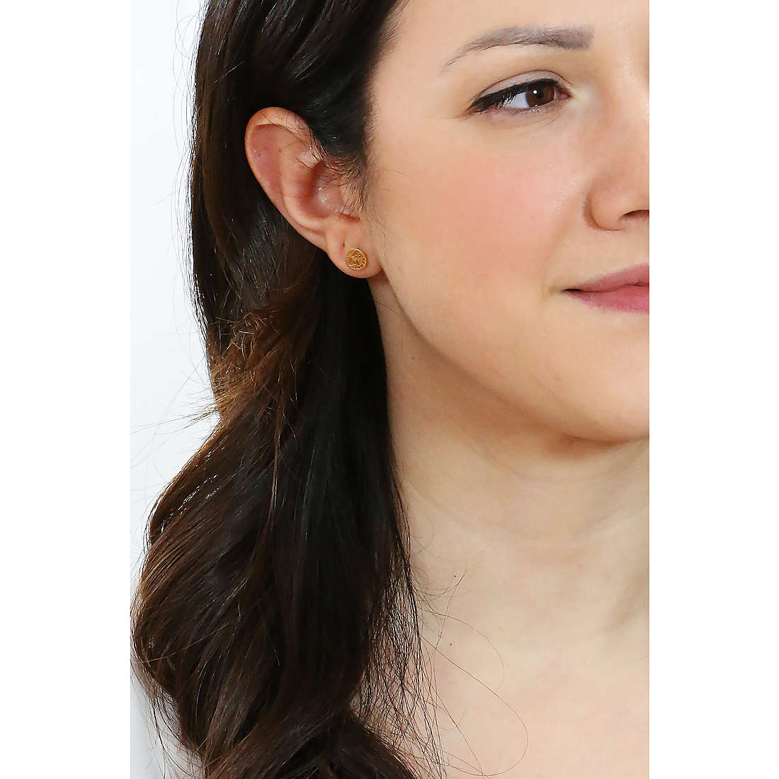 GioiaPura earrings Oro 750 woman GP-S228498 wearing