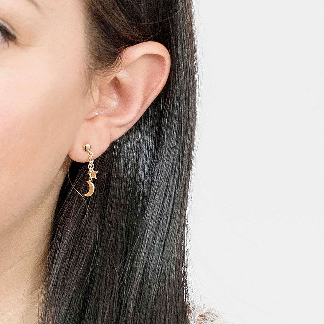 GioiaPura earrings Oro 750 woman GP-S242524 wearing