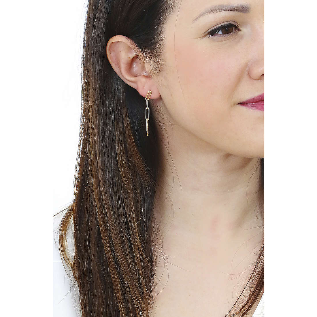 GioiaPura earrings Oro 750 woman GP-S250720 wearing