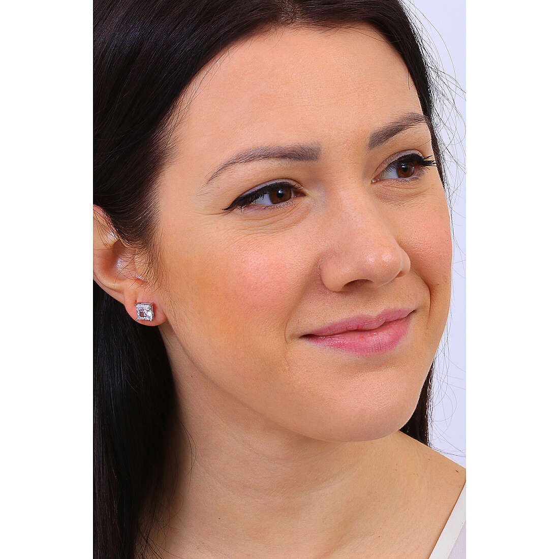 GioiaPura earrings Punti di luce woman INS028OR005 wearing