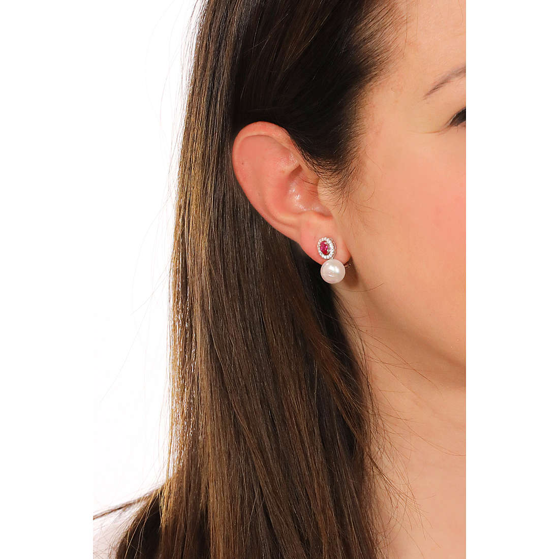 GioiaPura earrings woman ST48649 wearing