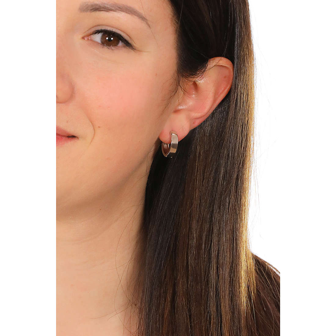 GioiaPura earrings woman ST55225-01RH wearing