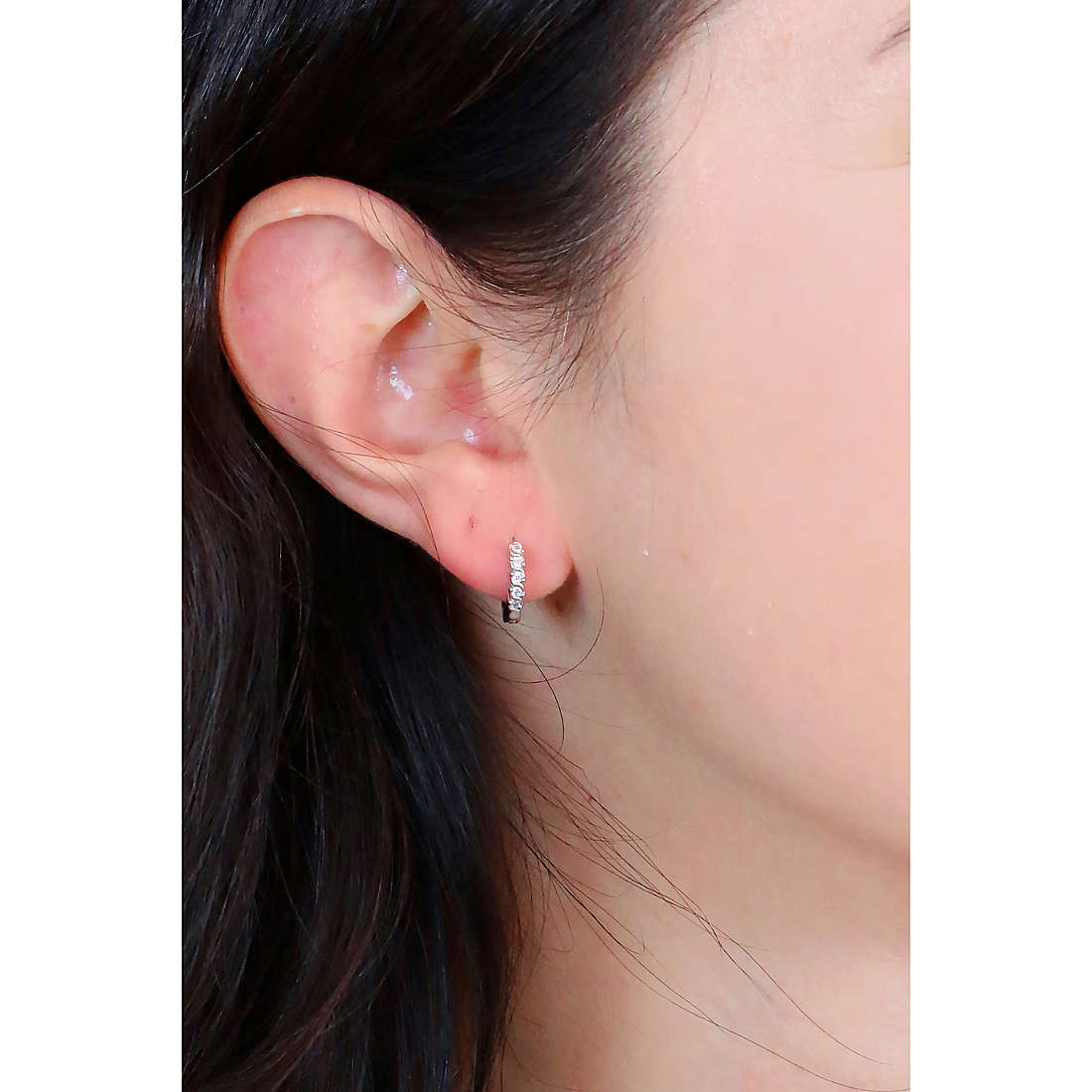 GioiaPura earrings woman ST64822-01RH wearing