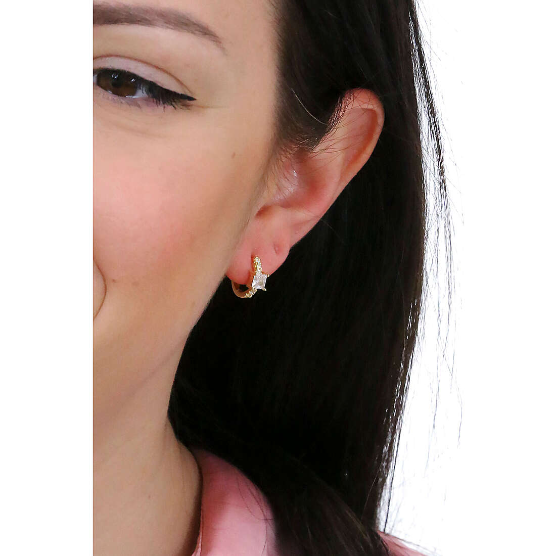 GioiaPura earrings woman ST67949-08ORBI wearing