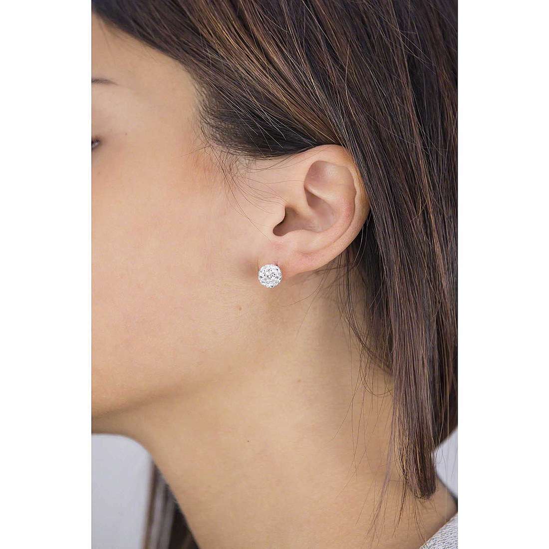 GioiaPura earrings woman SXE1504256-0851 wearing
