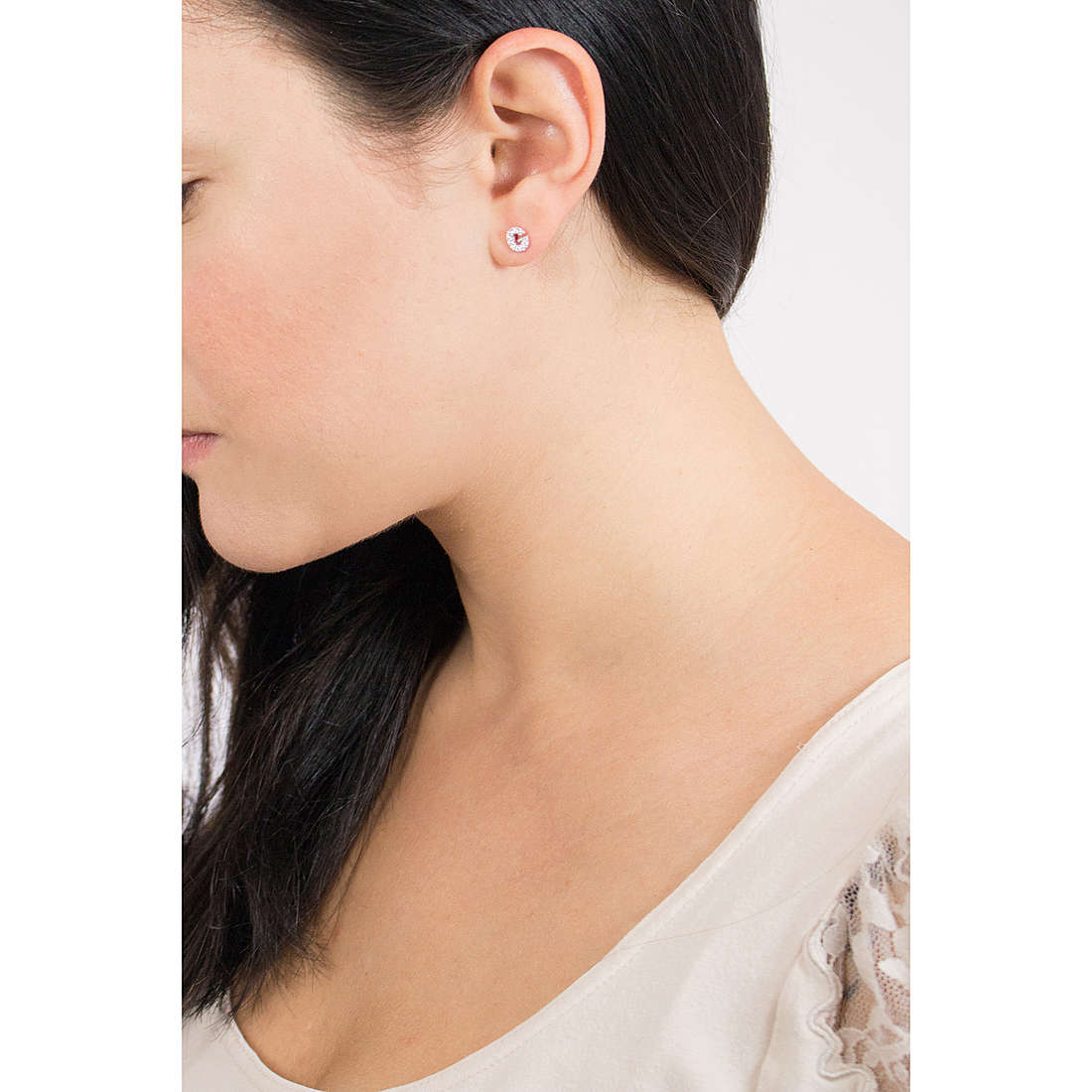 GioiaPura earrings woman SXE1602323-0851 wearing