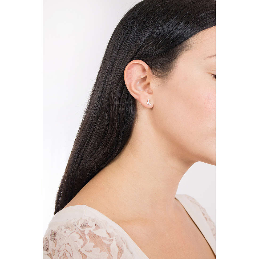 GioiaPura earrings woman SXE1602325-0851 wearing