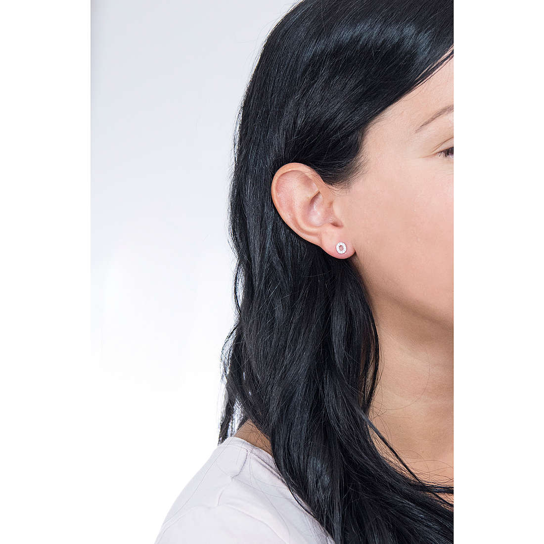 GioiaPura earrings woman SXE1800933-0851 wearing