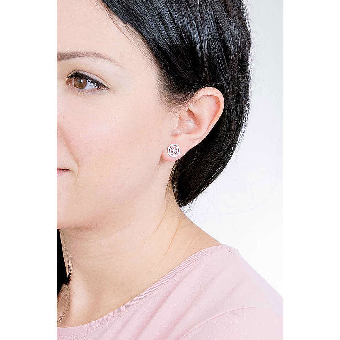 Guess earrings woman UBE29075 wearing