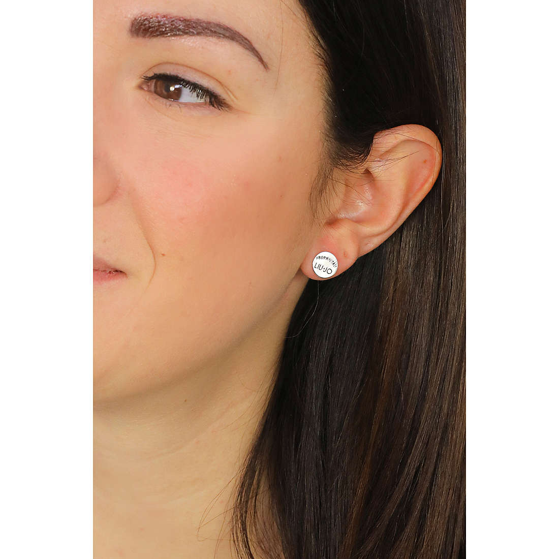 Liujo earrings woman ALJ126 wearing