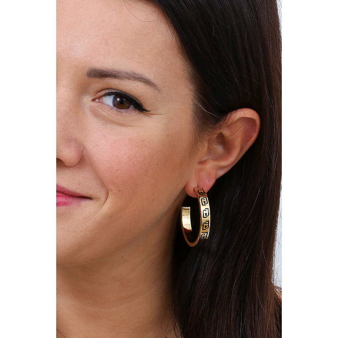 Liujo earrings Identity woman LJ1948 wearing