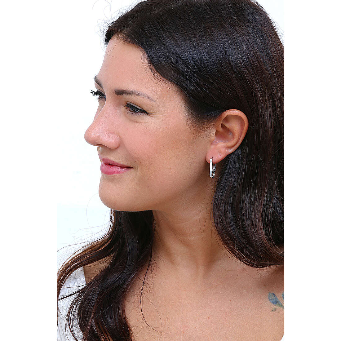 Liujo earrings Identity woman LJ1952 wearing
