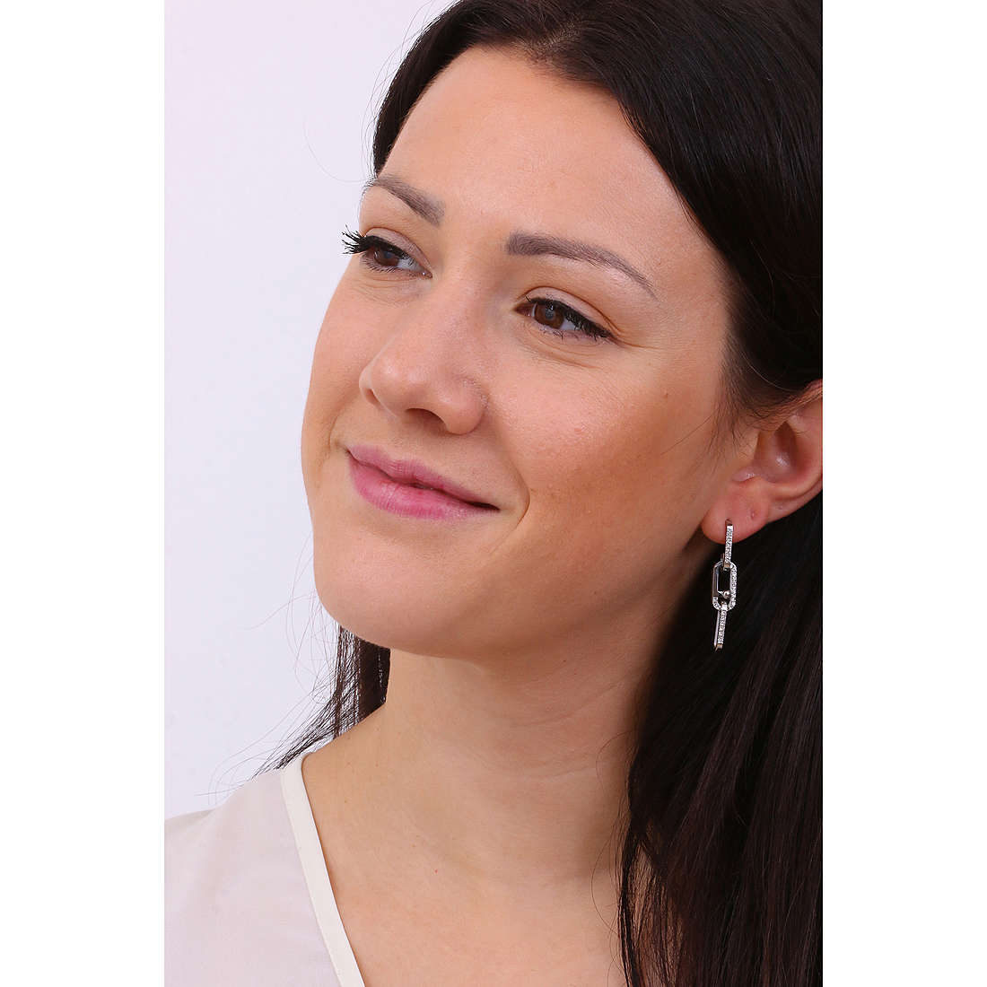 Liujo earrings woman LJ1797 wearing