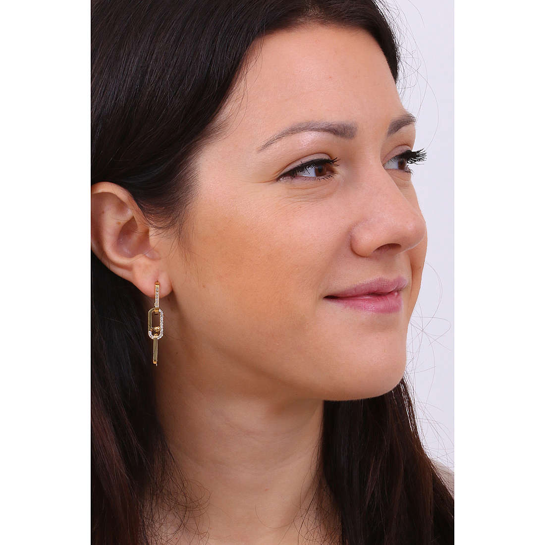 Liujo earrings woman LJ1800 wearing