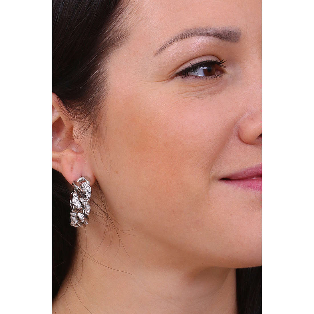 Liujo earrings woman LJ1813 wearing
