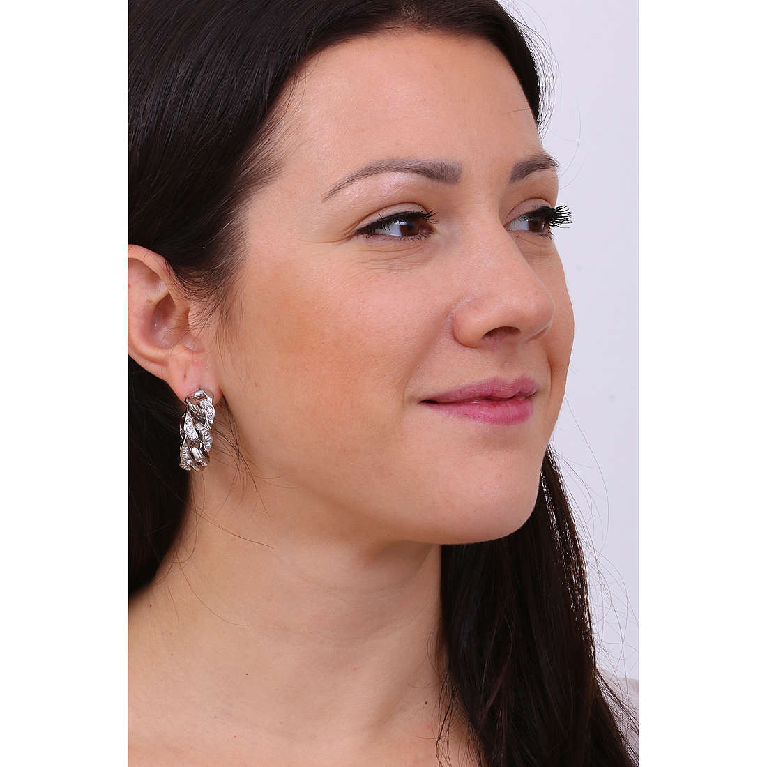 Liujo earrings woman LJ1813 wearing
