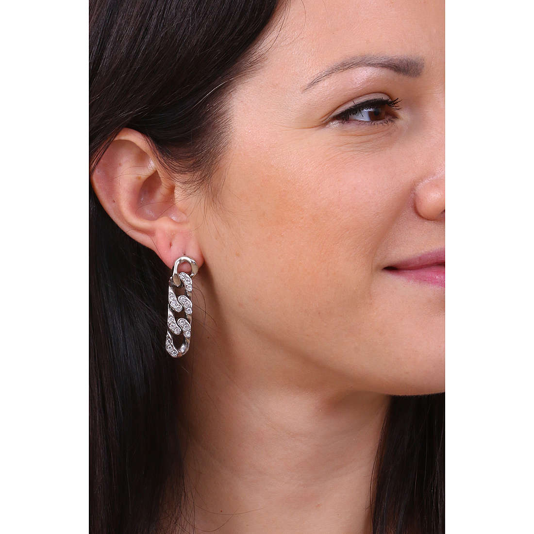 Liujo earrings woman LJ1814 wearing