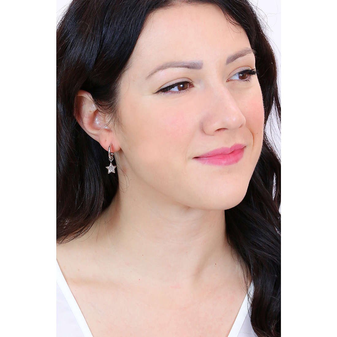 Liujo earrings woman LJ1848 photo wearing