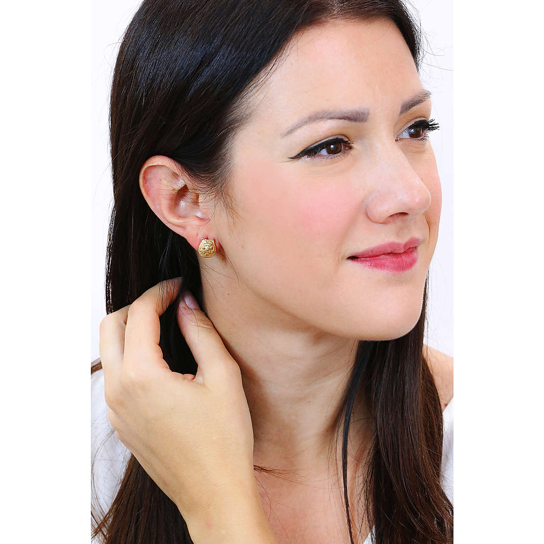 Liujo earrings woman LJ1864 wearing