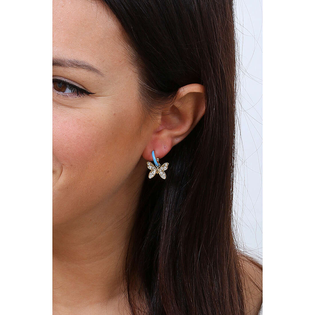 Liujo earrings Teen woman LJ1881 wearing