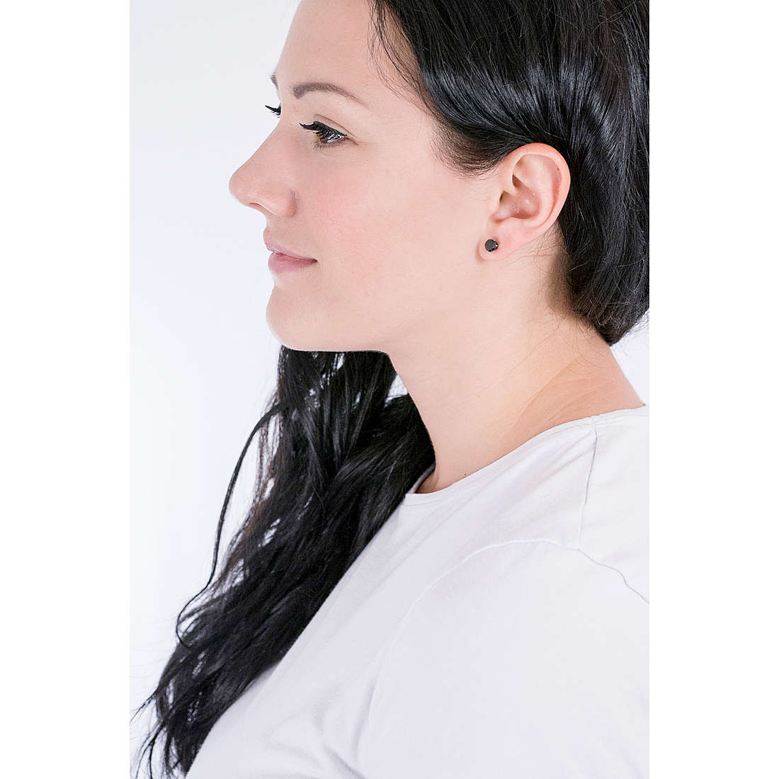 Luca Barra earrings Holiday woman LBOK926 wearing