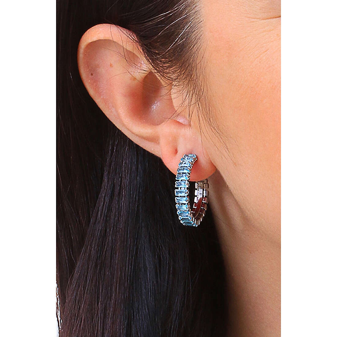 Luca Barra earrings woman OK1206 photo wearing